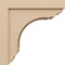 Ekena Millwork 9"W x 18"D x 18"H Classic Warren Rough Cedar Woodgrain TimberThane Corbel, Primed Tan CORUR09X18X18WARRCPR - alternate 6